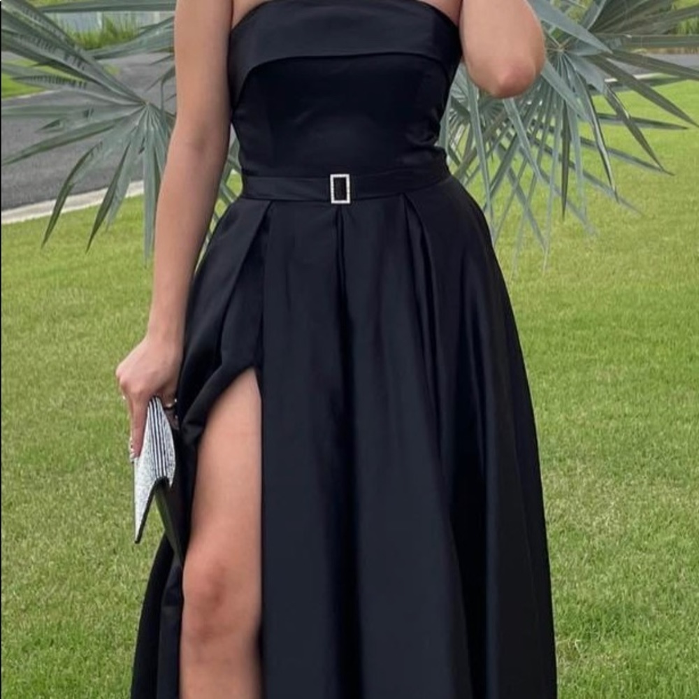 Formal black dress